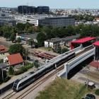 Pociąg Pomorskiej Kolei Metropolitalnej (Fot. Port Lotniczy w Gdańsku)
