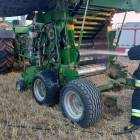 Pożar w Ogorzelinach. Fot. KP PSP w Chojnicach