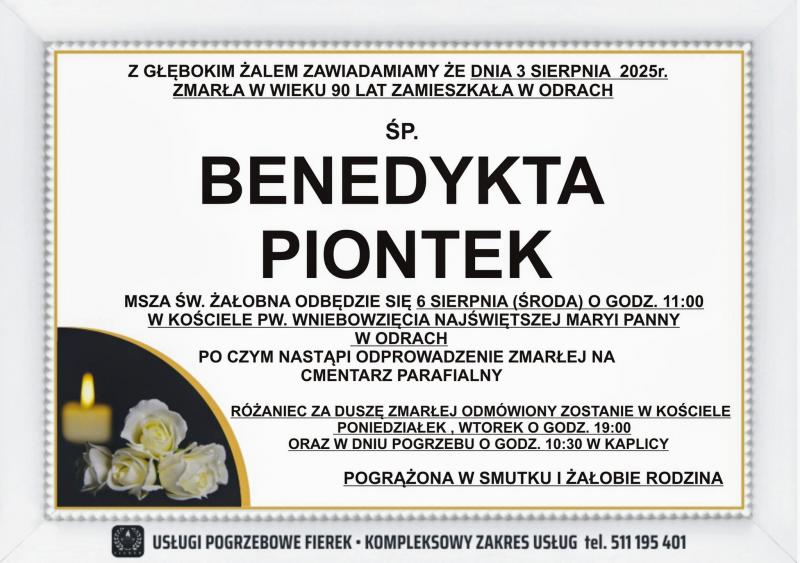 Benedykta Piontek