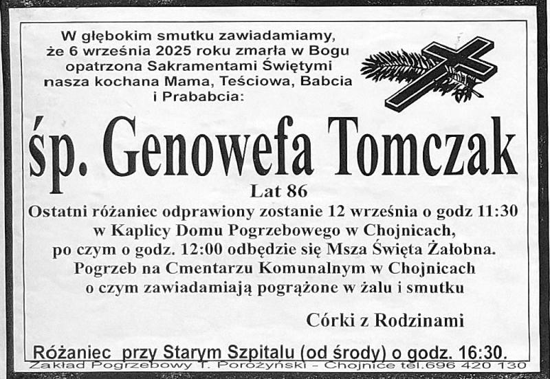 Genowefa Tomczak