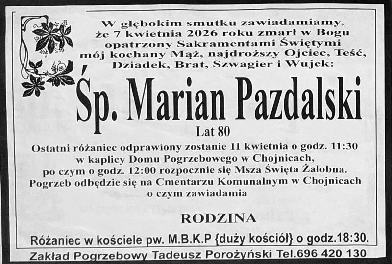 Marian Pazdalski