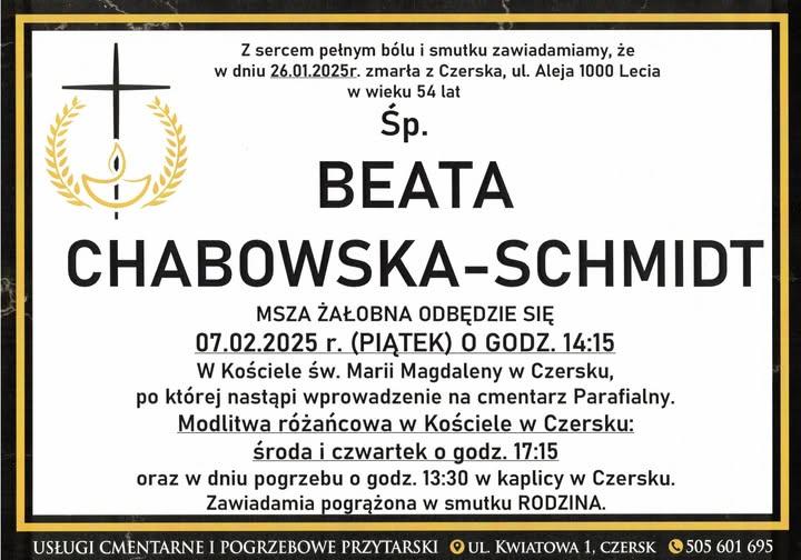 Beata Chabowska-Schmidt