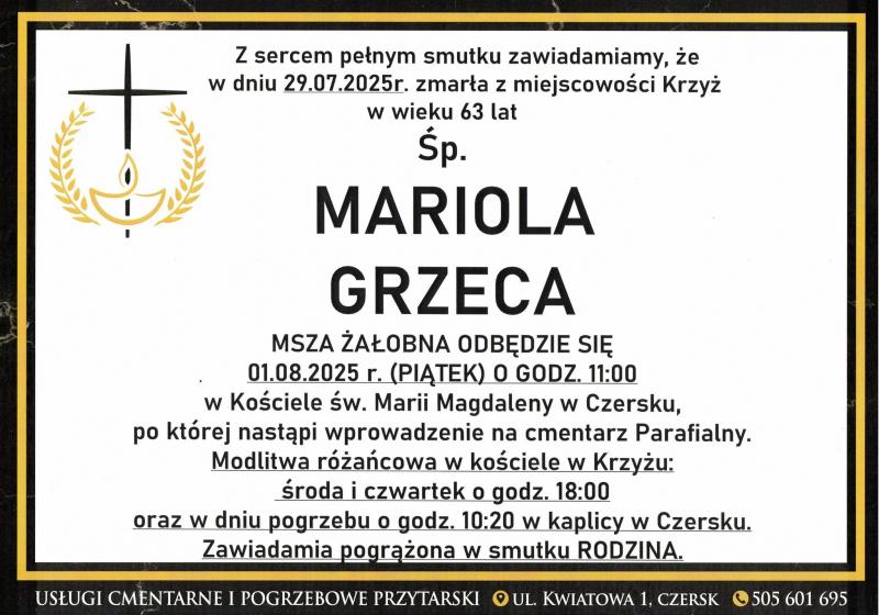 Mariola Grzeca