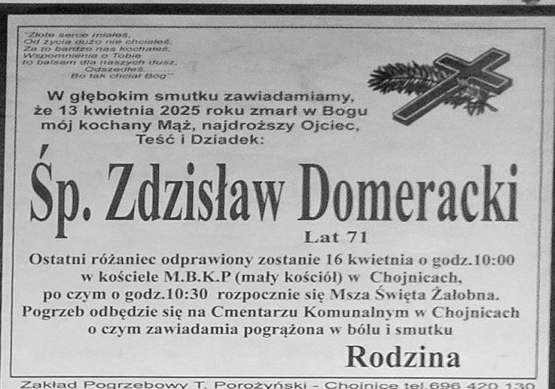 Zdzisław Domeracki