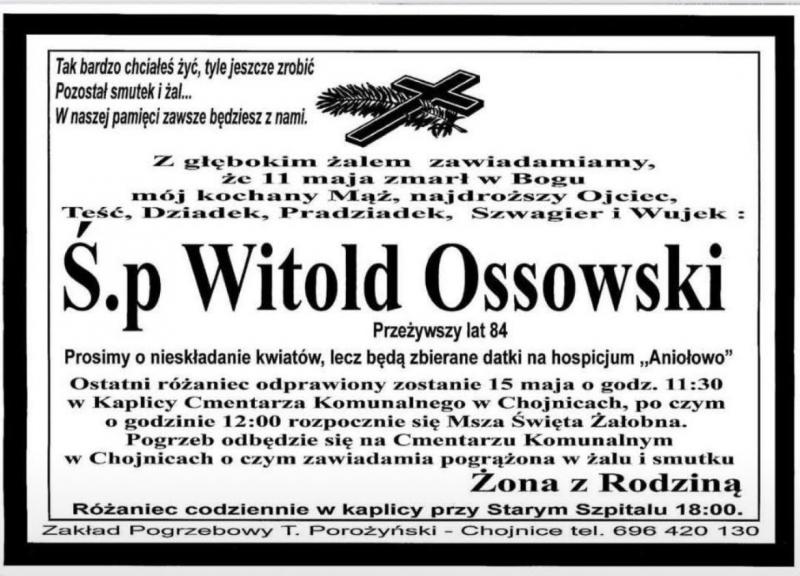 Witold Ossowski