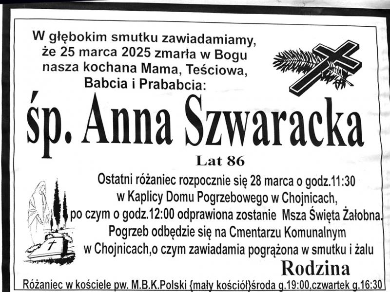 Anna Szwaracka