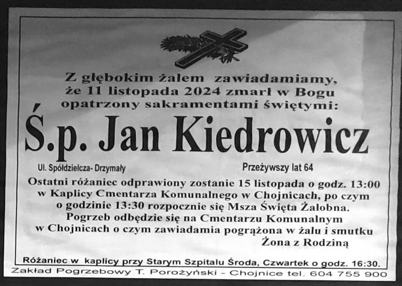 Jan Kiedrowicz