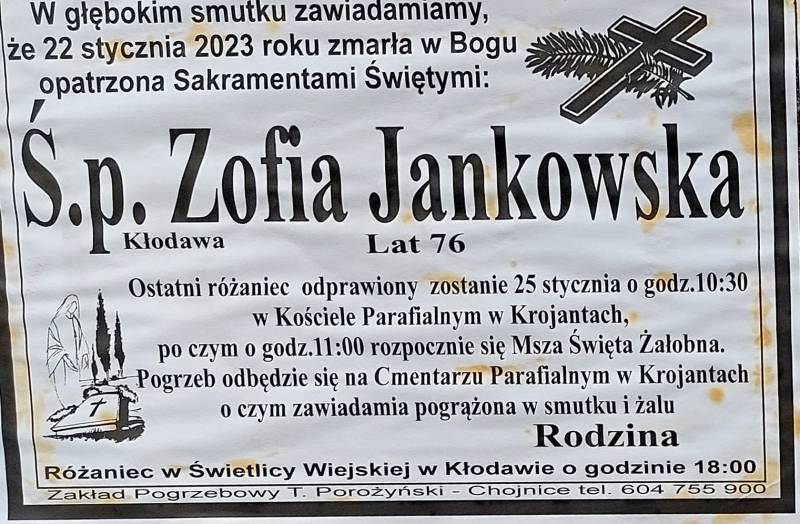 Zofia Jankowska