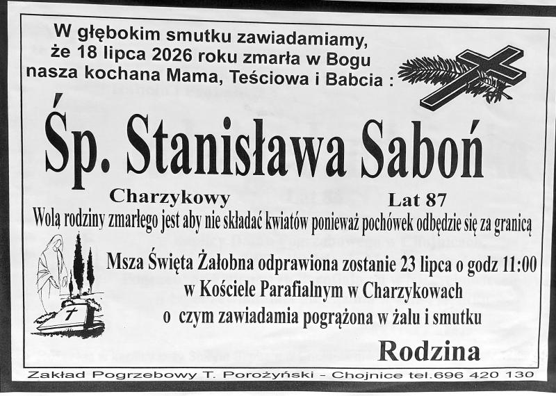 Stanisława Saboń
