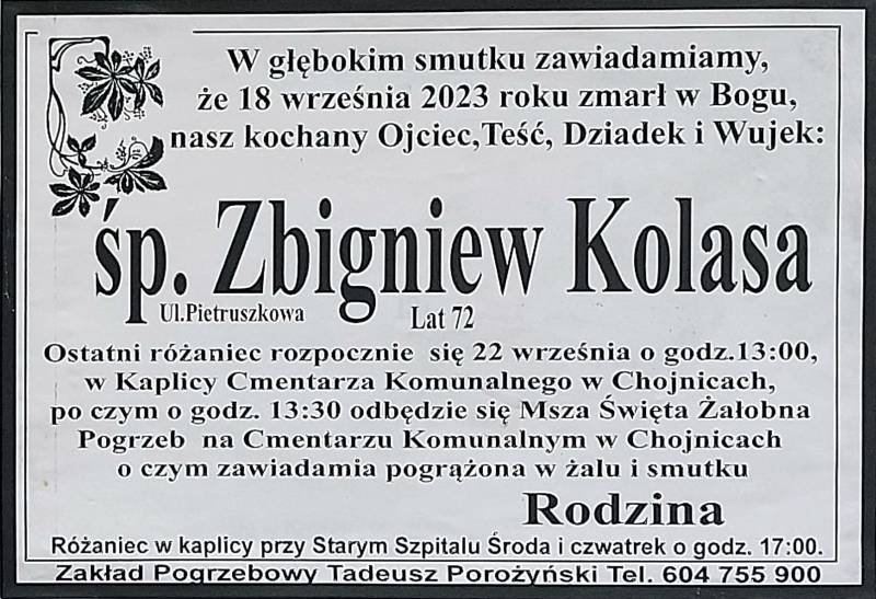 Zbigniew Kolasa