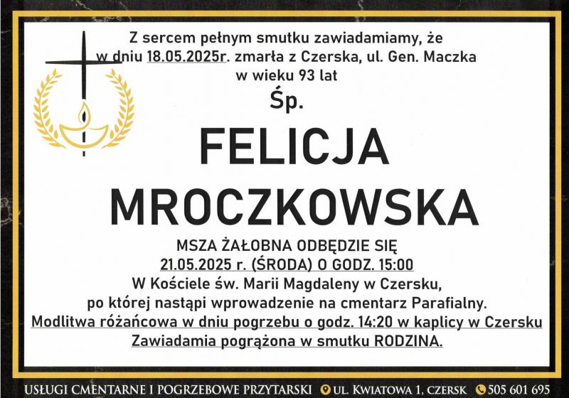 Felicja Mroczkowska