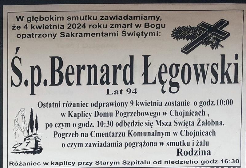 Bernard Łęgowski
