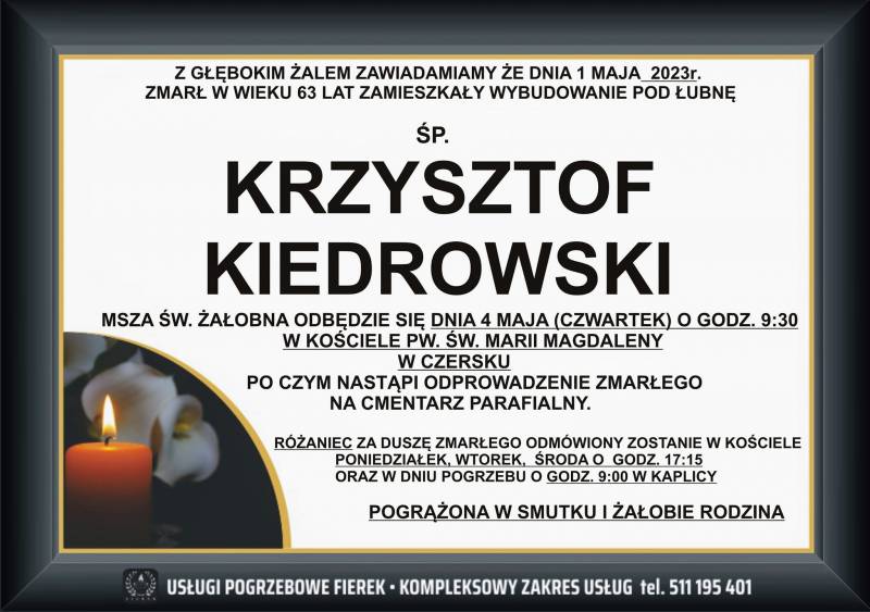Krzysztof Kiedrowski
