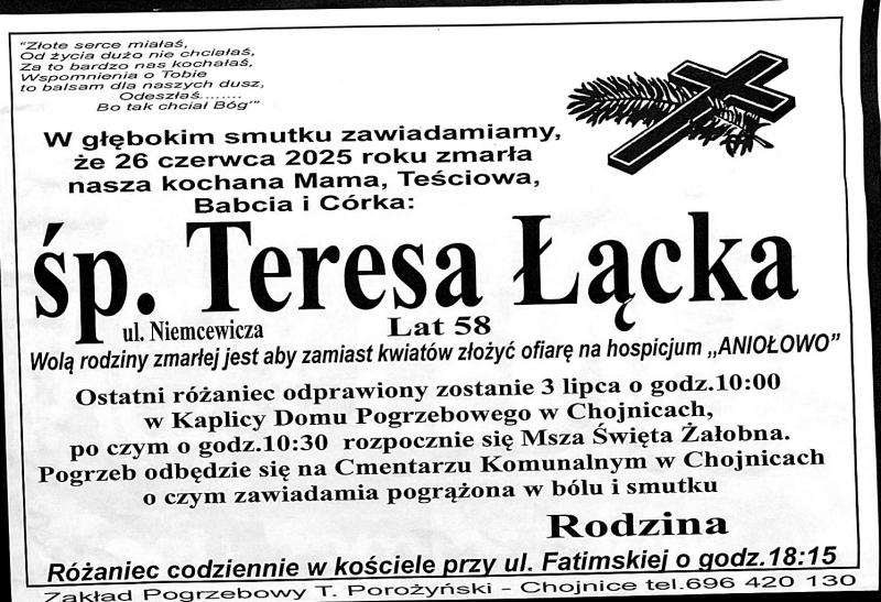 Teresa Łącka