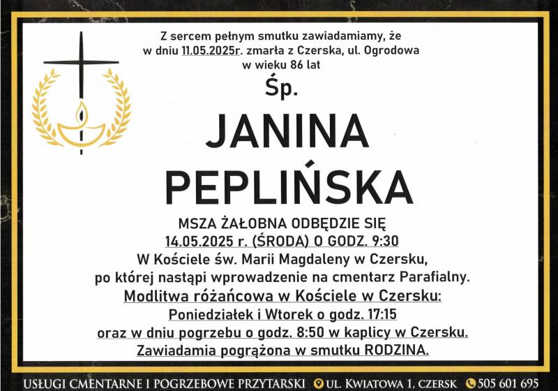 Janina Peplińska