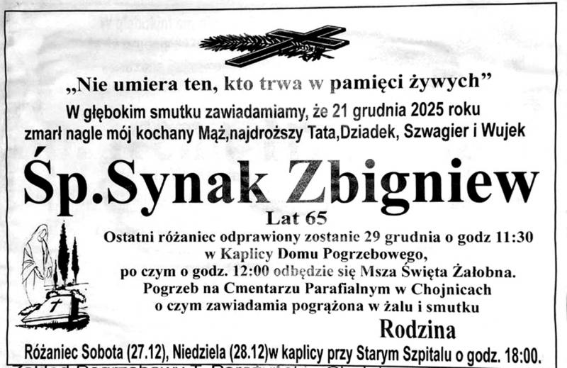 Zbigniew Synak