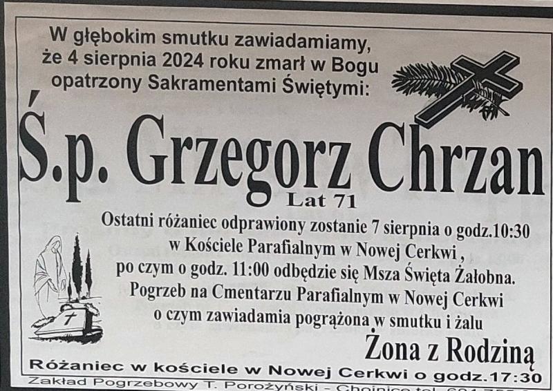 Grzegorz Chrzan