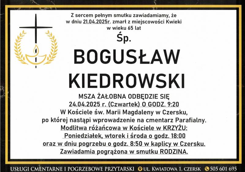 Bogusław Kiedrowski