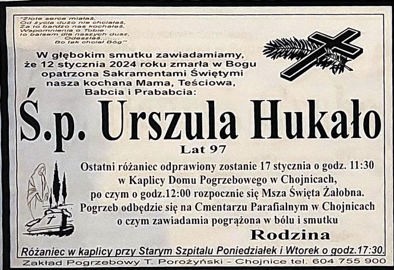 Urszula Hukało