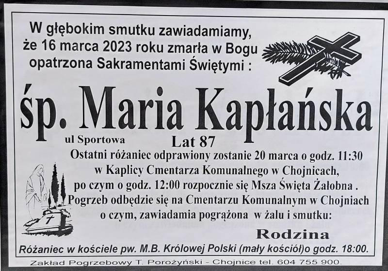 Maria Kapłańska