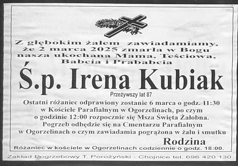 Irena Kubiak