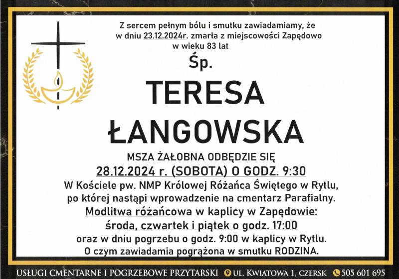 Teresa Łangowska