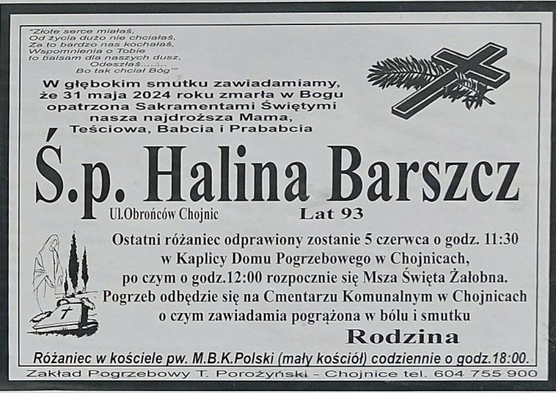 Halina Barszcz