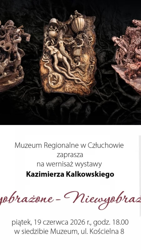 Wystawa Kazimierza Kalkowskiego w człuchowskim muzeum