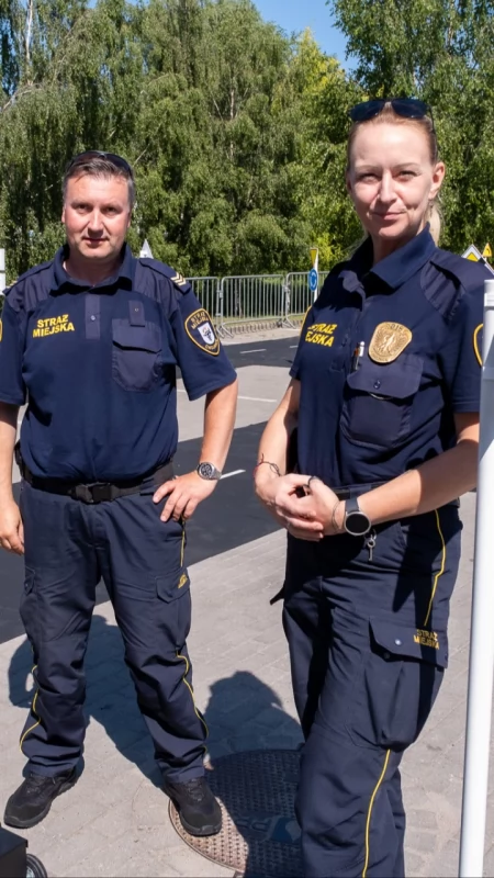 Straż Miejska w Chojnicach prezentuje Mobilne Miasteczko Rowerowe podczas Dni Chojnic