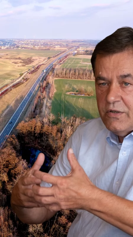 Arseniusz Finster i samorządowcy apelują o rozbudowę węzła Nieżychowice