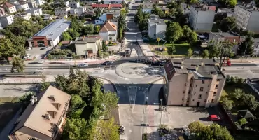 Od dziś przejezdne nowe rondo na ulicy Gdańskiej i ulica Obrońców Chojnic