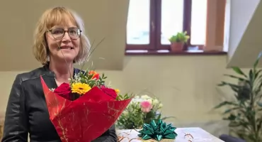 Pożegnanie dyrektor Miejskiej Biblioteki Publicznej w Chojnicach Anny Lipińskiej