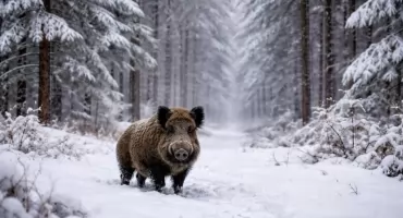 Lasy wokół Chojnic zimą. Czy koła łowieckie wywiązują się z obowiązków?