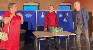 Próba otwarta „Kaszëbskô Bina” w Chojnicach. Teatr zaprasza widzów