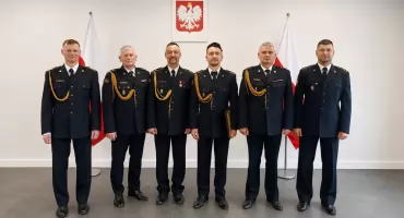 Artur Narloch zakończył służbę. Uroczyste pożegnanie w PSP w Człuchowie