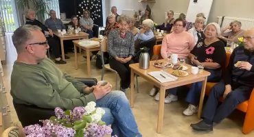 Argymir Iwicki rozmawiał z seniorami o walce z psychicznym kryzysem