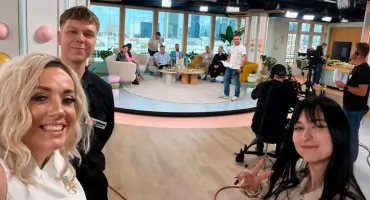 Nagranie nastolatków z Chojnic stało się hitem. Trafili na kanapę znanej śniadaniówki!