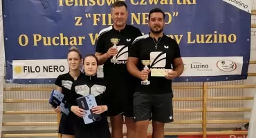 Chojniczanie najlepsi w deblowych Mistrzostwach Luzina w tenisie stołowym