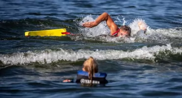 Temperatura wody w okolicach Chojnic rośnie. Wdzydze mają już 19°C, Jezioro Sępoleńskie 20°C