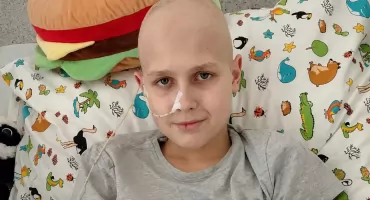 Trzynastoletni Kamil walczy z chłoniakiem. Trwa zbiórka na leczenie mieszkańca Kłodawy