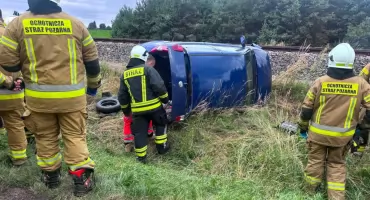 Zderzenie osobówki z ciężarówką. Utrudnienia na trasie Chojnice – Brusy AKTUALIZACJA !!!