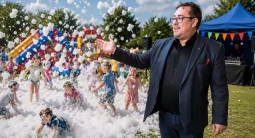 Tomasz Pepliński zaprasza mieszkańców na wspólną integrację i Piana Party