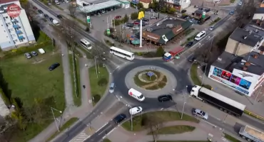 Rondo Solidarności w Chojnicach przejdzie zmiany. W planach turbina lub kładka dla pieszych