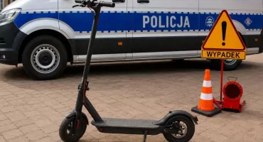 Trzy osoby w szpitalu po potrąceniu i zderzeniu na ścieżce rowerowej