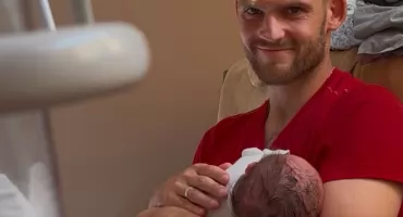 Kapitan Chojniczanki Valērijs Šabala został ojcem