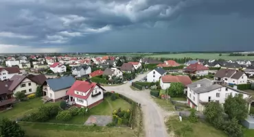Pogoda w powiecie chojnickim gwałtownie się zmieni. Opady deszczu i silny wiatr